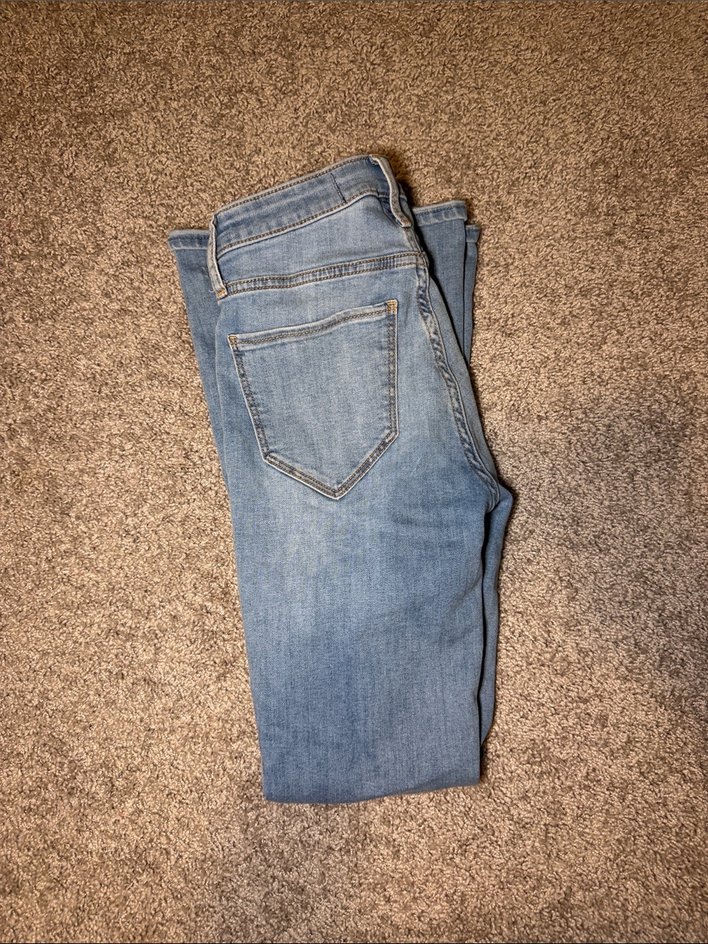 Hollister Light Wash Skinny Jeans